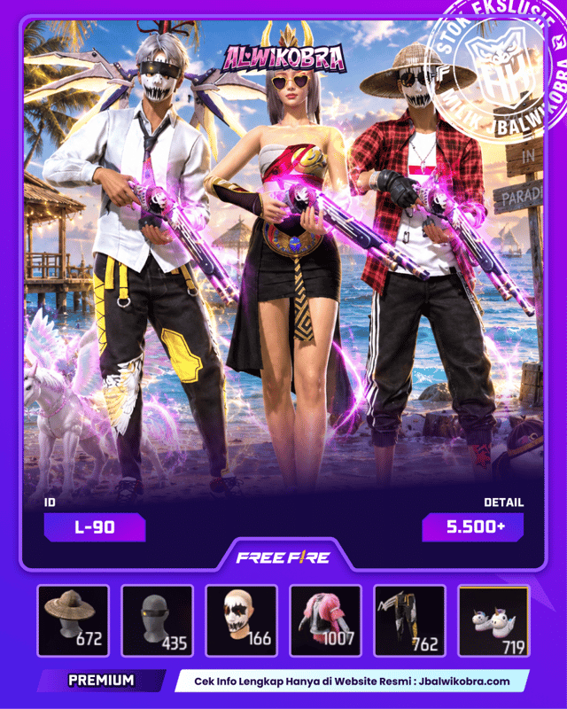FREE FIRE L90 — Free Fire — Premium