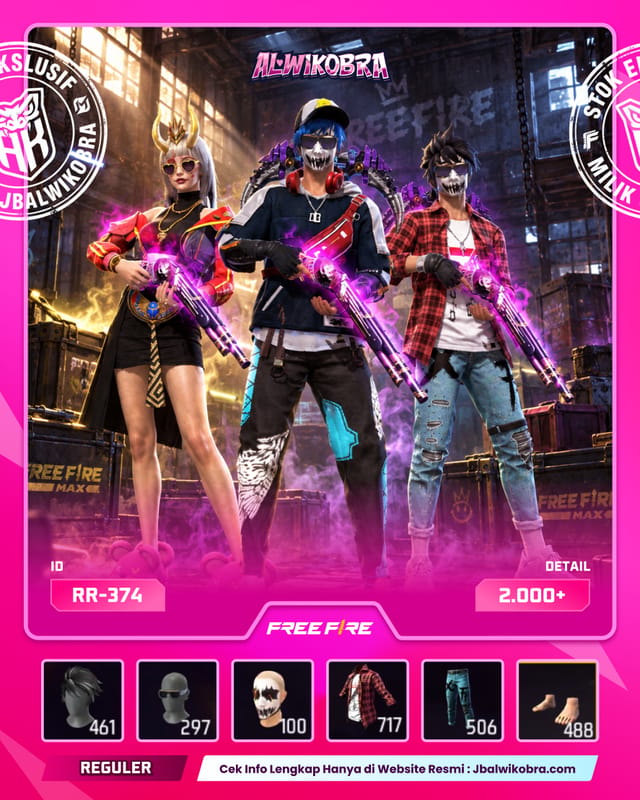 FREE FIRE RR374 — Free Fire — Reguler