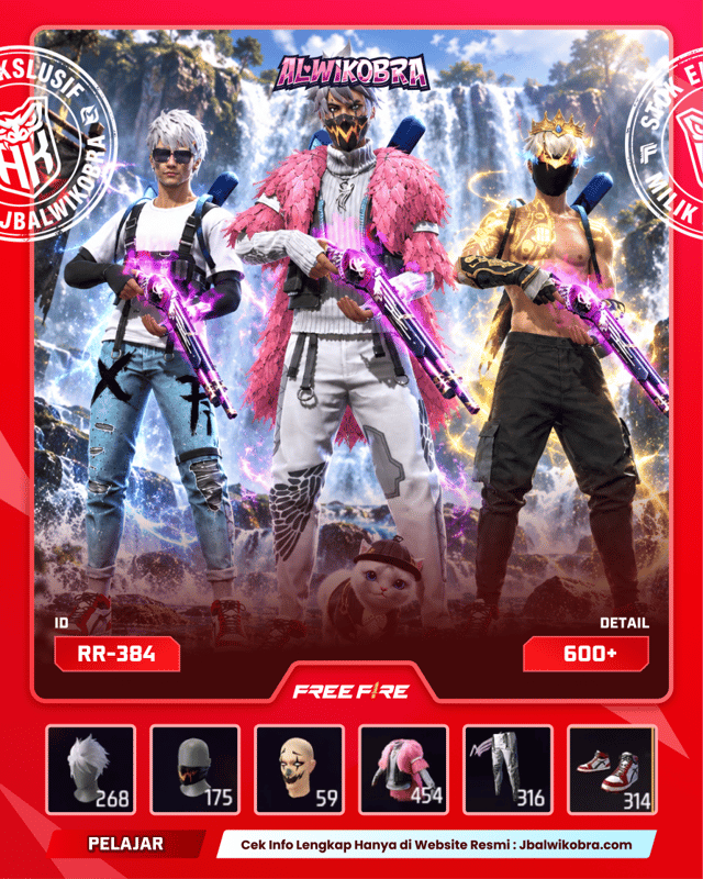 FREE FIRE RR384 — Free Fire — Pelajar