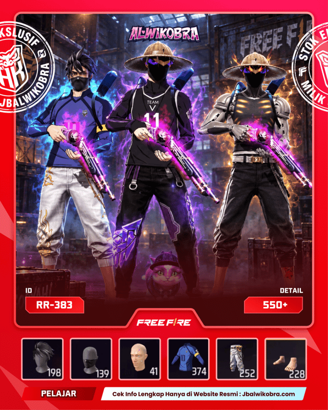 FREE FIRE RR383 — Free Fire — Pelajar