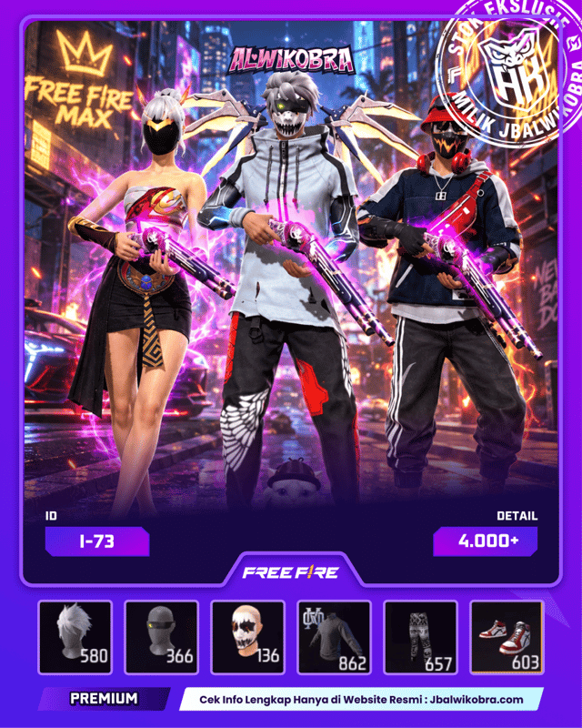 FREE FIRE L73 — Free Fire — Reguler