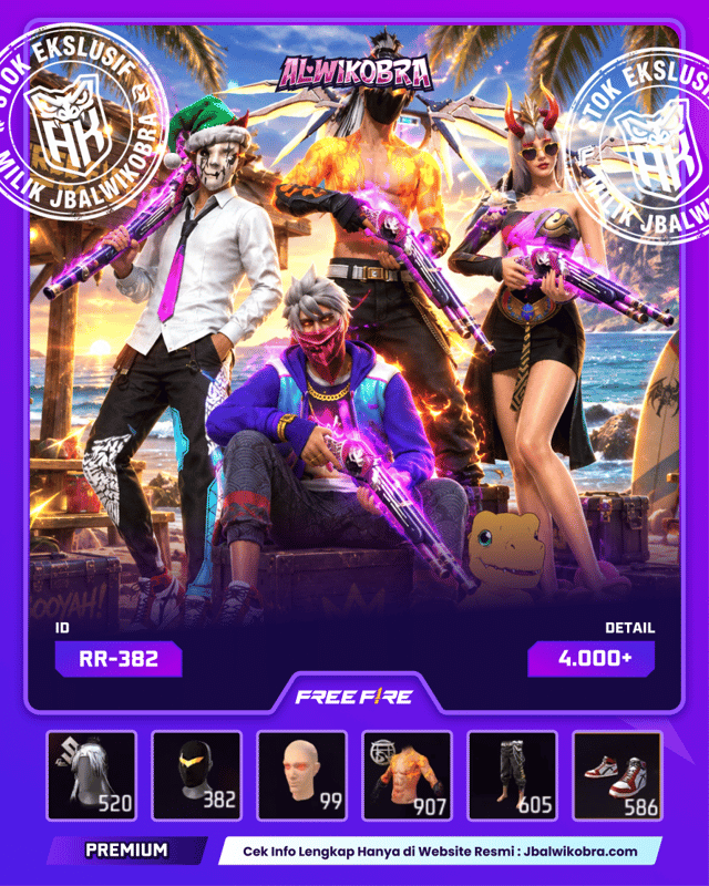 FREE FIRE RR382 — Free Fire — Reguler