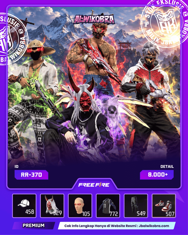 FREE FIRE RR370 — Free Fire — Reguler