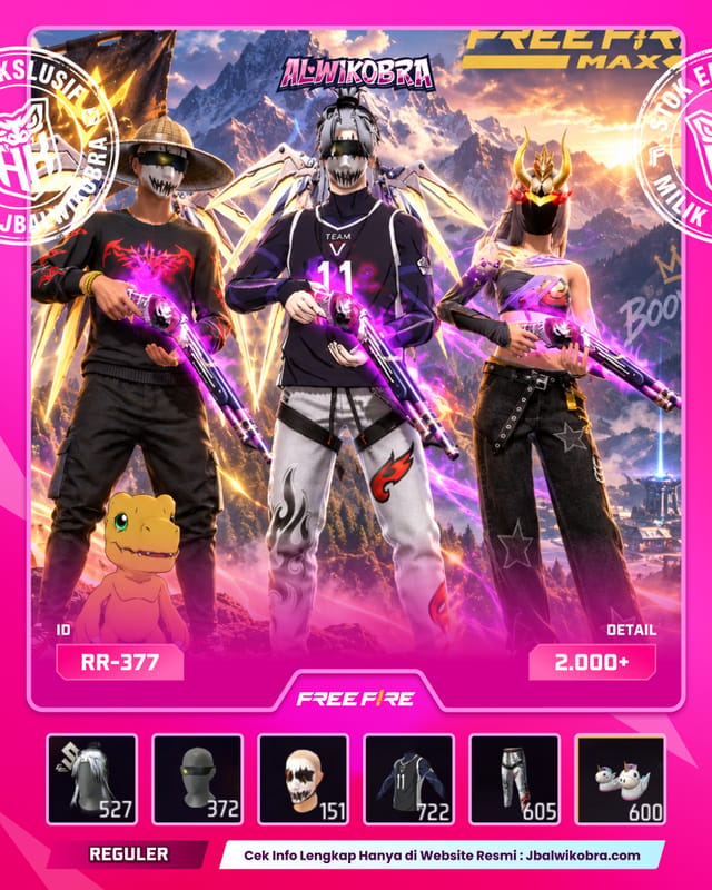 FREE FIRE RR377 — Free Fire — Reguler