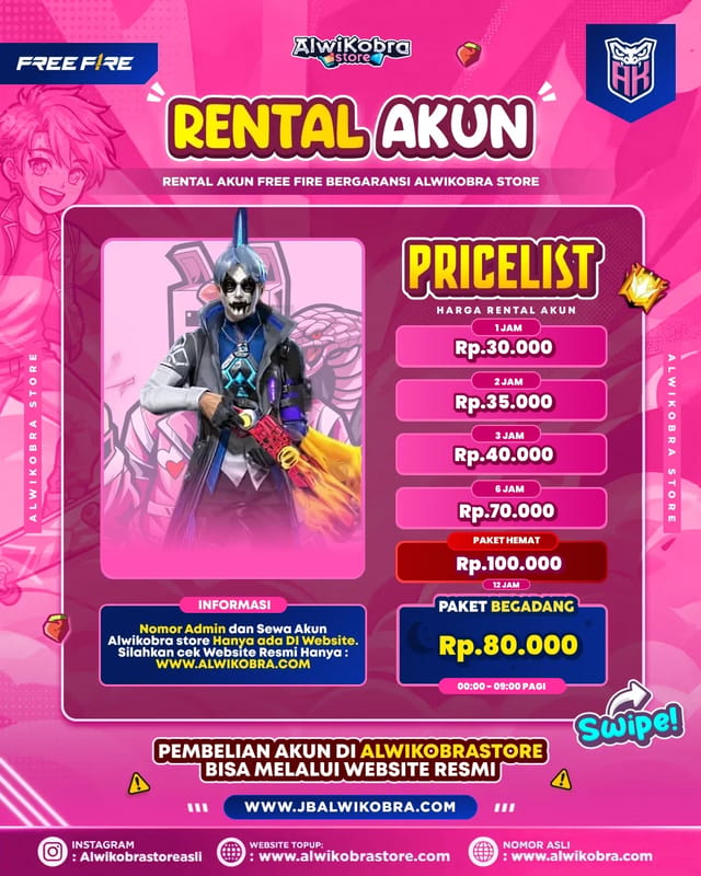 FREE FIRE RENTAL 08 — Free Fire — Premium