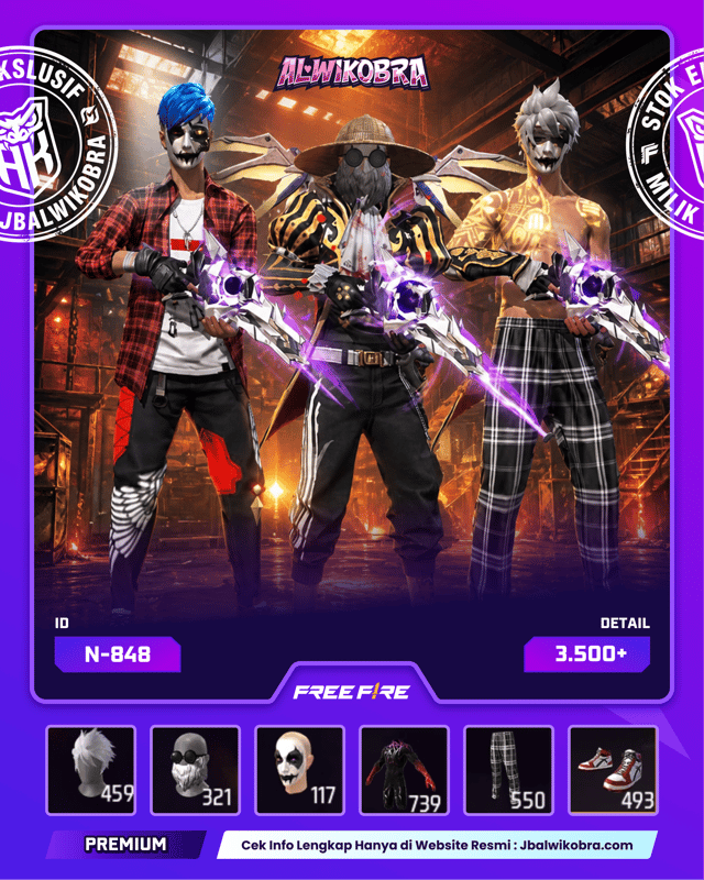 FREE FIRE N848