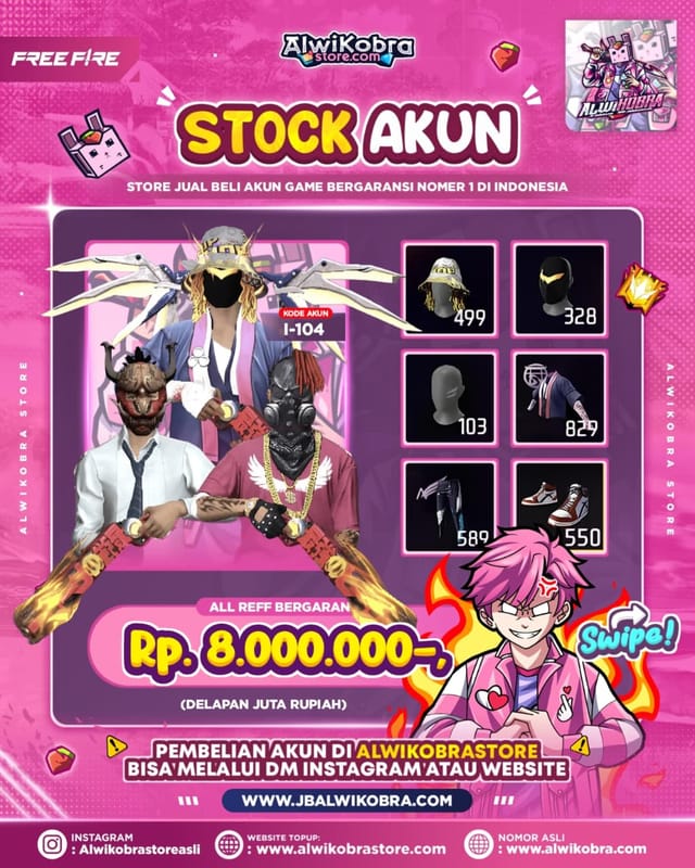 FREE FIRE 104 I