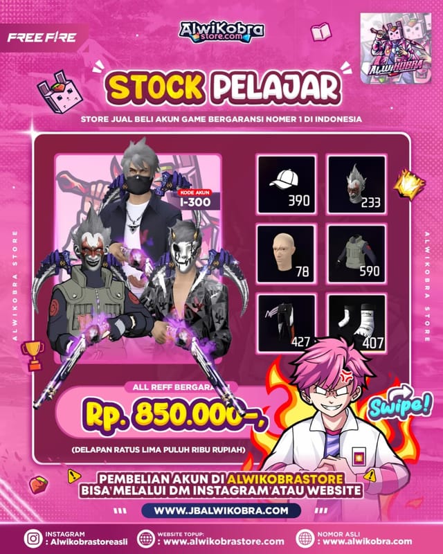 FREE FIRE 300 I