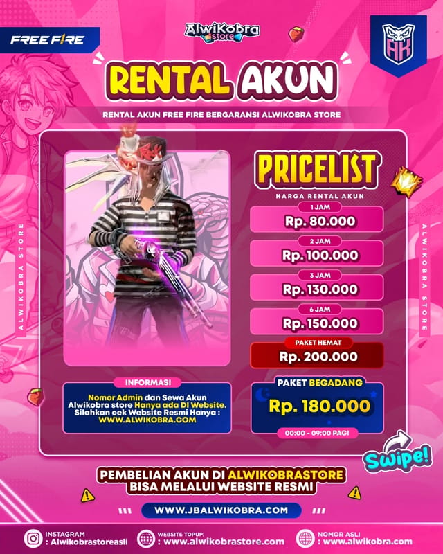FREE FIRE RENTAL 10