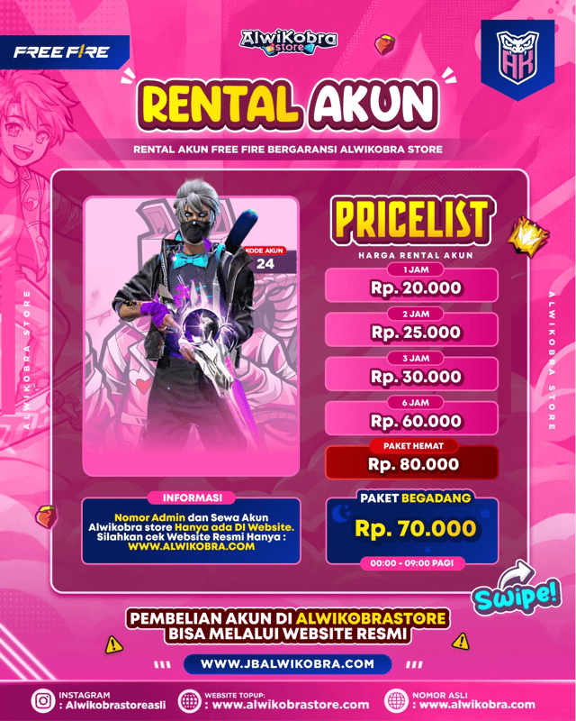 FREE FIRE RENTAL 24