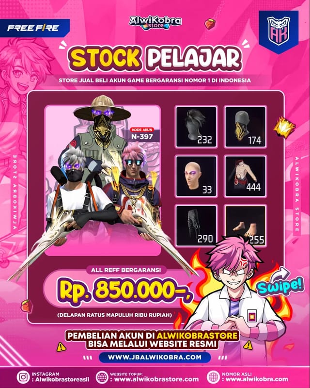 FREE FIRE N397 — Free Fire — Pelajar