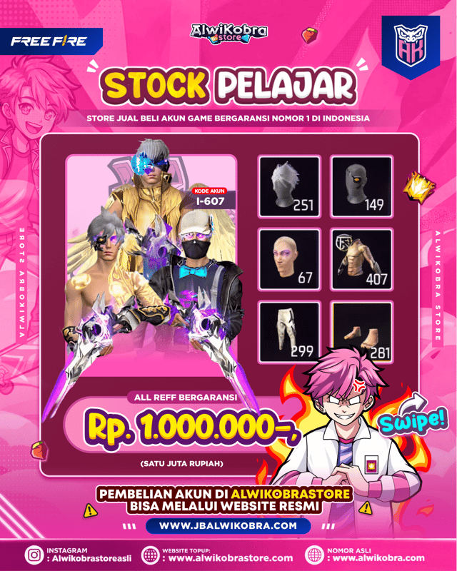 FREE FIRE 607 I