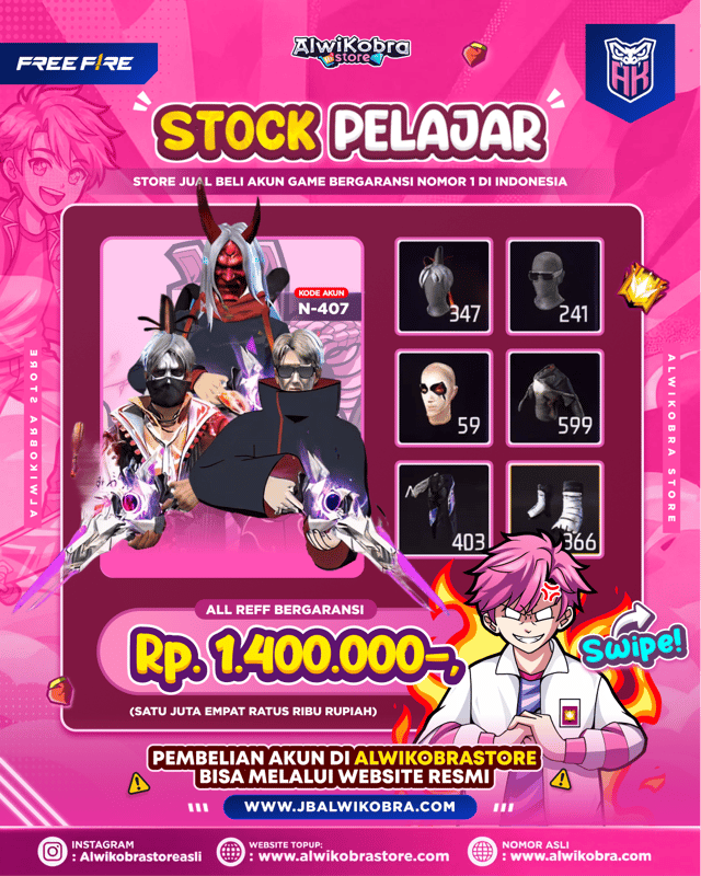 FREE FIRE N480 — Free Fire — Pelajar