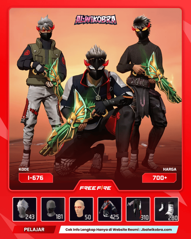 FREE FIRE 676 I