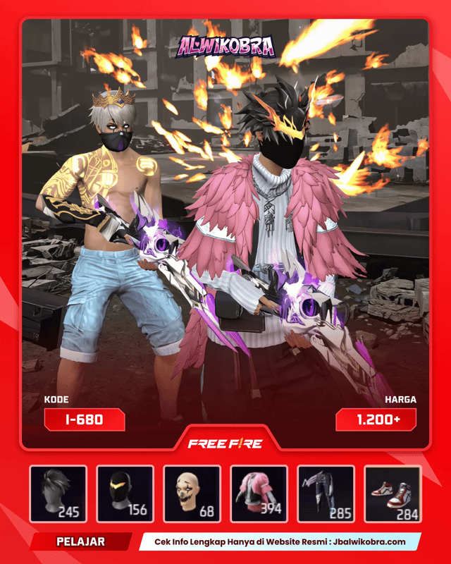 FREE FIRE 680 I