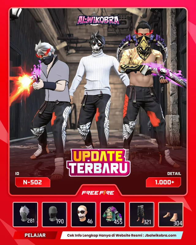 FREE FIRE N502