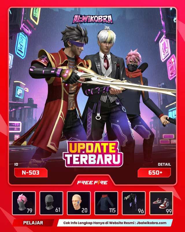 FREE FIRE N503