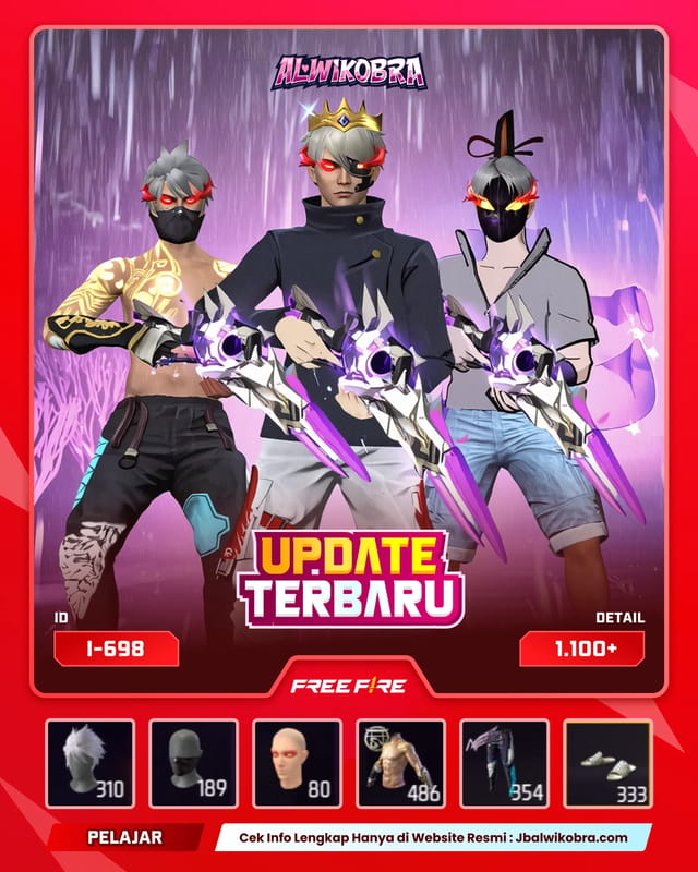 FREE FIRE 698 I