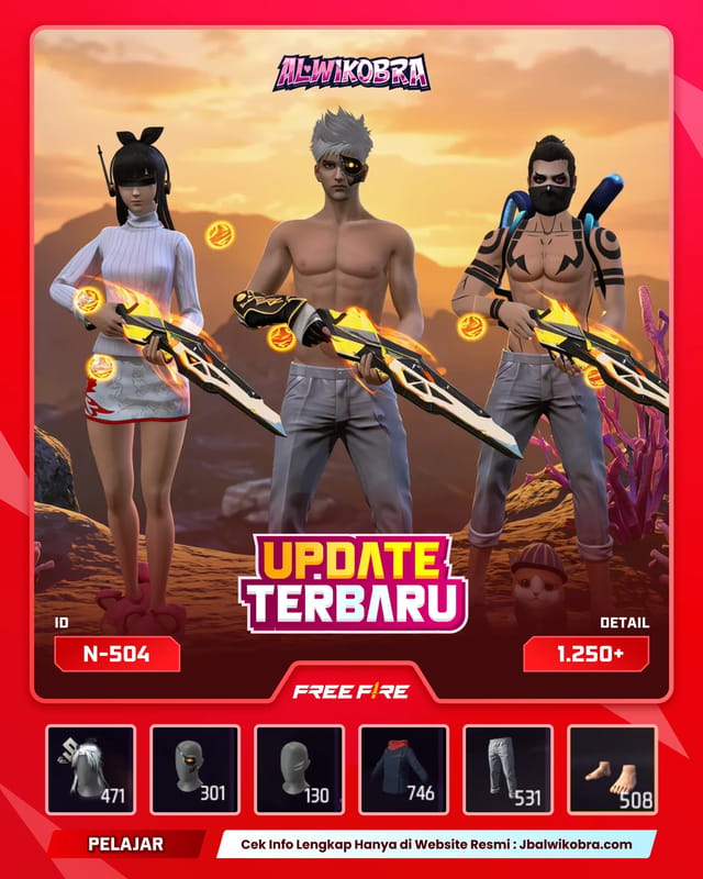 FREE FIRE N504