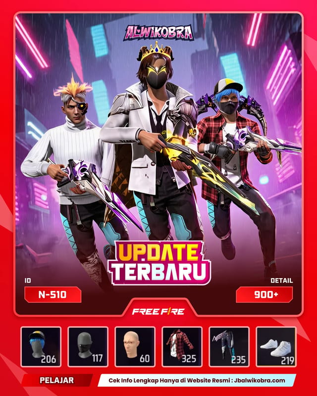 FREE FIRE N510 — Free Fire — Pelajar