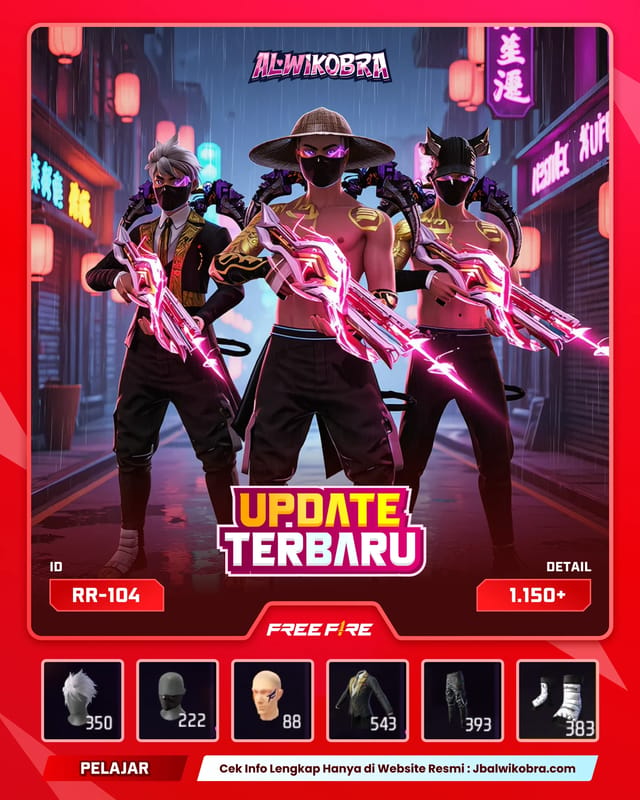FREE FIRE RR104