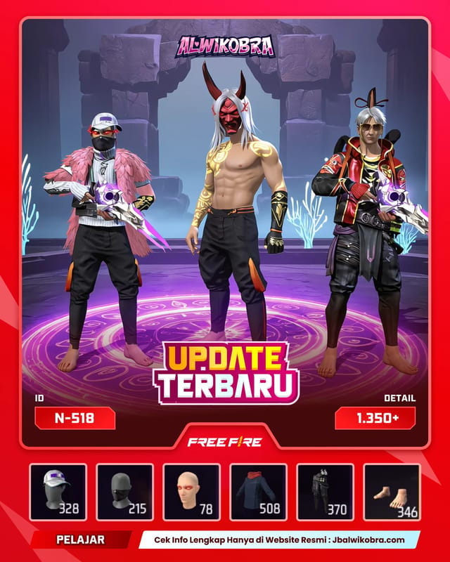 FREE FIRE N518 — Free Fire — Pelajar