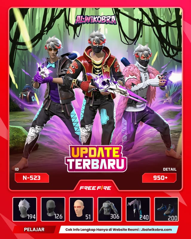 FREE FIRE N523
