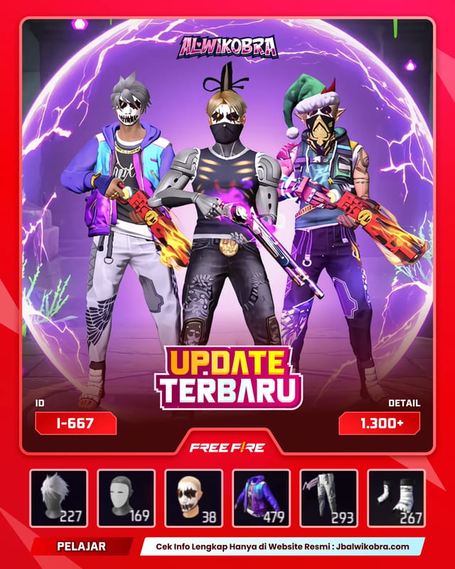 FREE FIRE 667 i