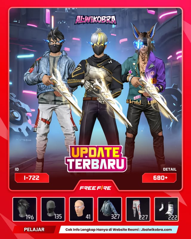 FREE FIRE 722 I