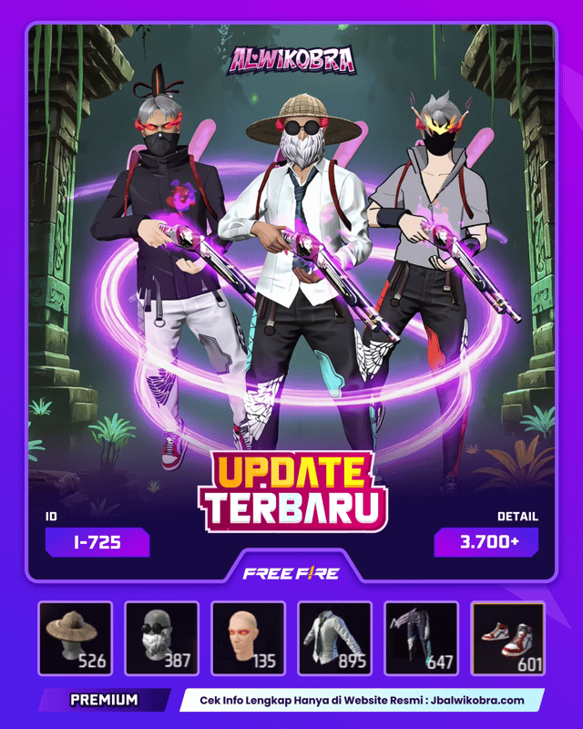 FREE FIRE 725 I