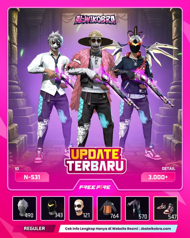 FREE FIRE N531