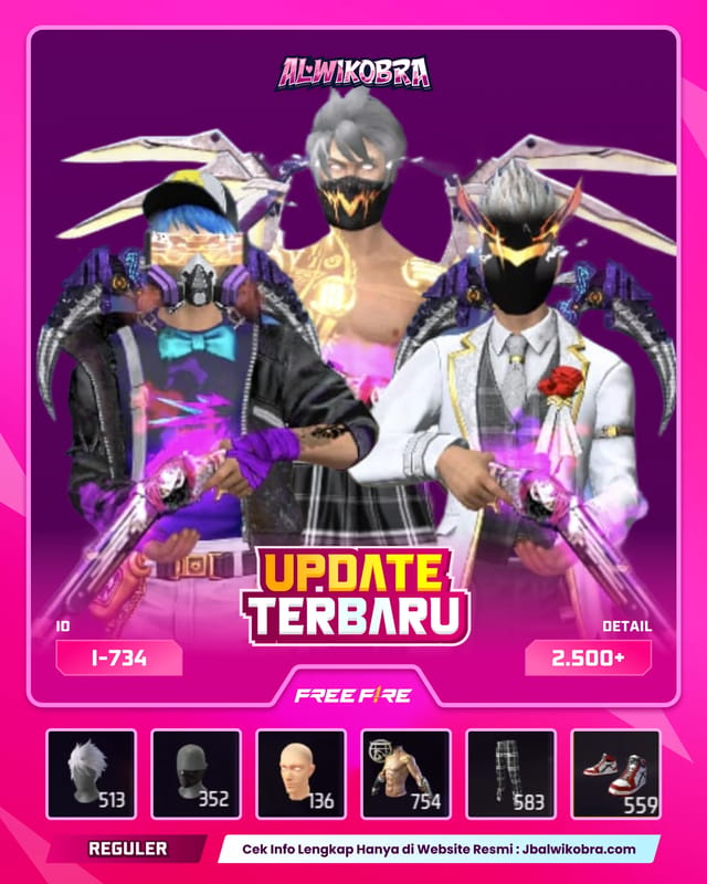 FREE FIRE 734 i