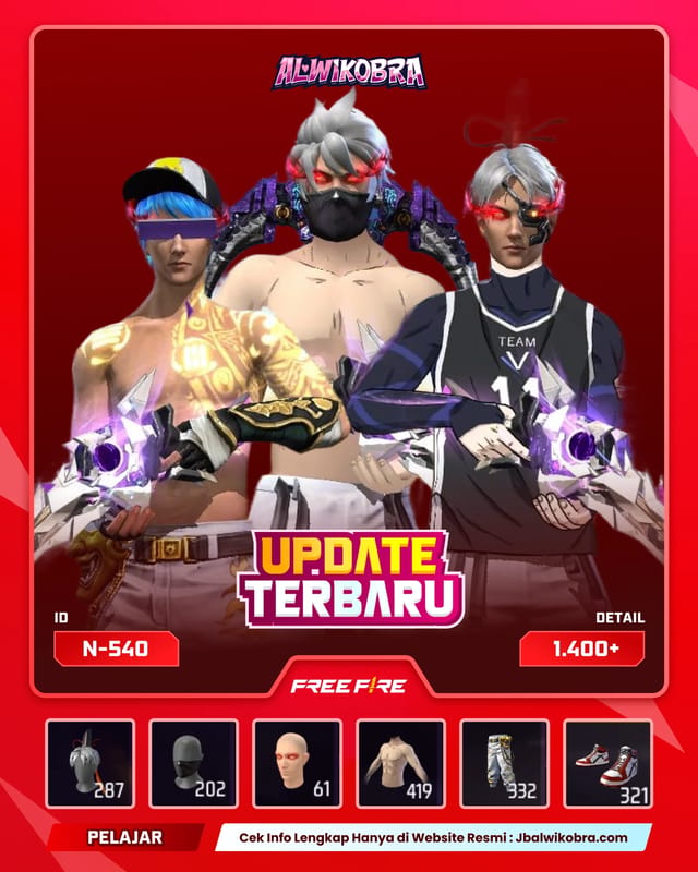 FREE FIRE N540 — Free Fire — Pelajar