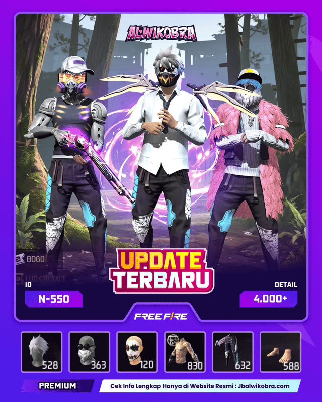 FREE FIRE N550