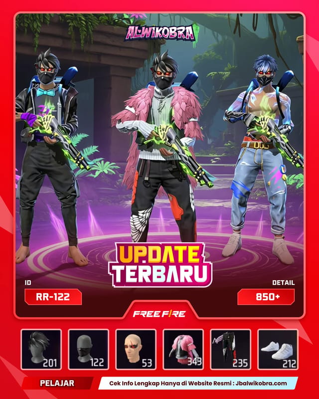 FREE FIRE RR122