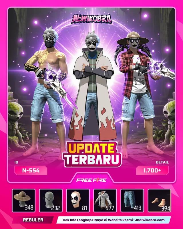FREE FIRE N554 — Free Fire — Reguler