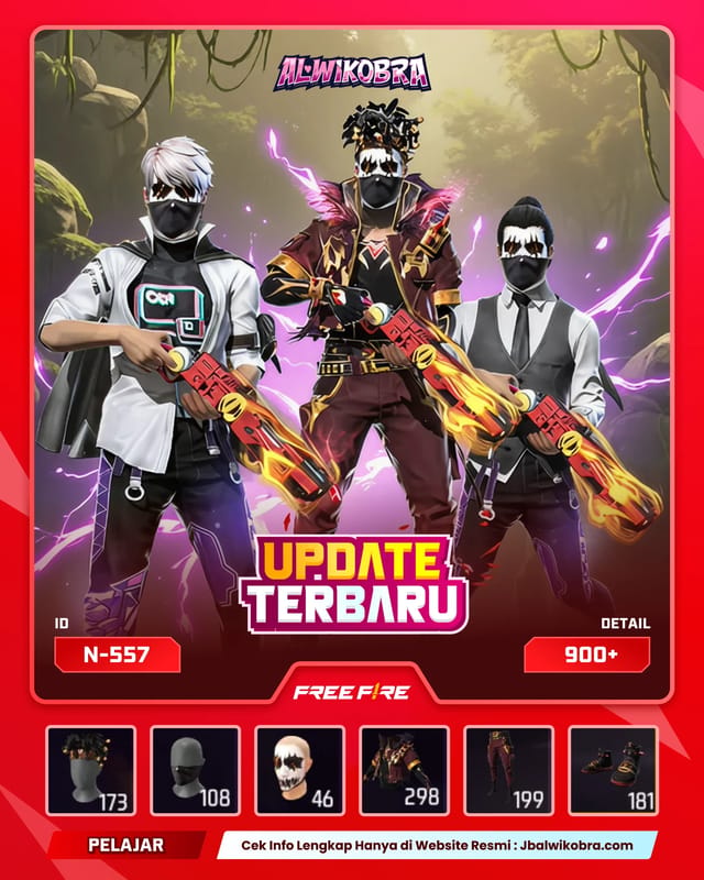 FREE FIRE N557