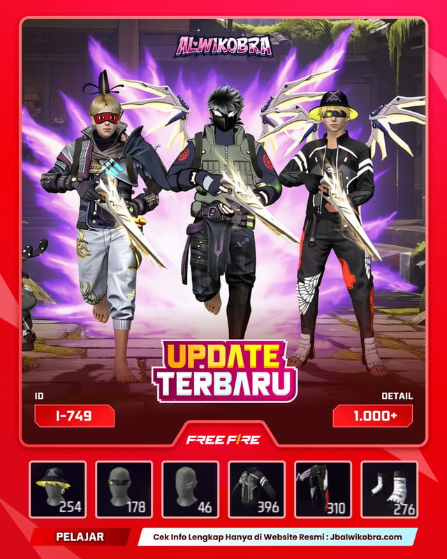 FREE FIRE 749 i