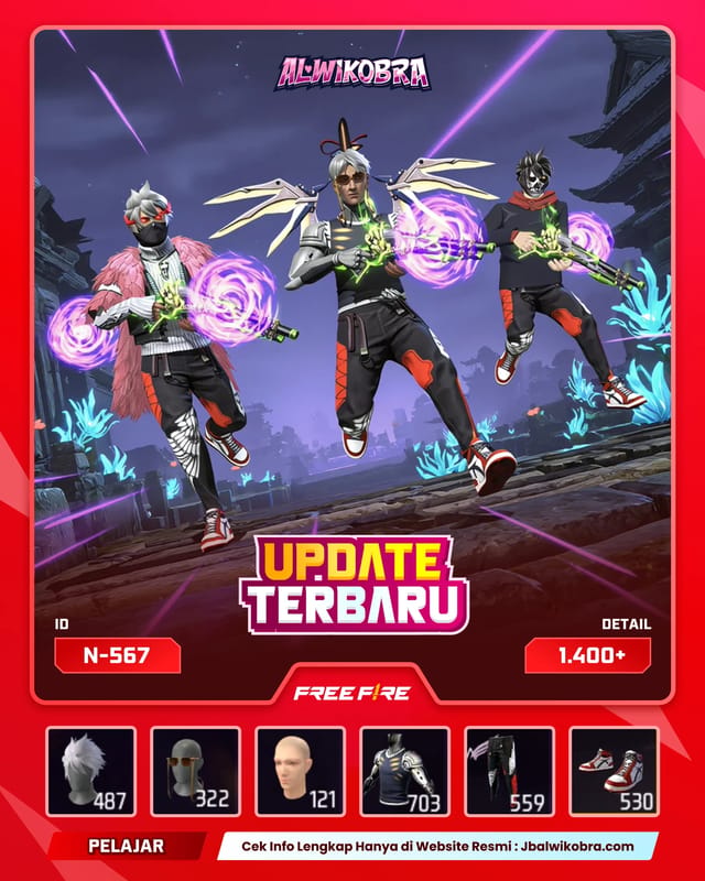 FREE FIRE N567 — Free Fire — Pelajar