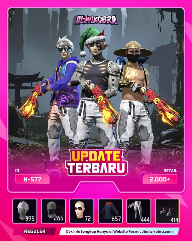 FREE FIRE N577 — Free Fire — Reguler