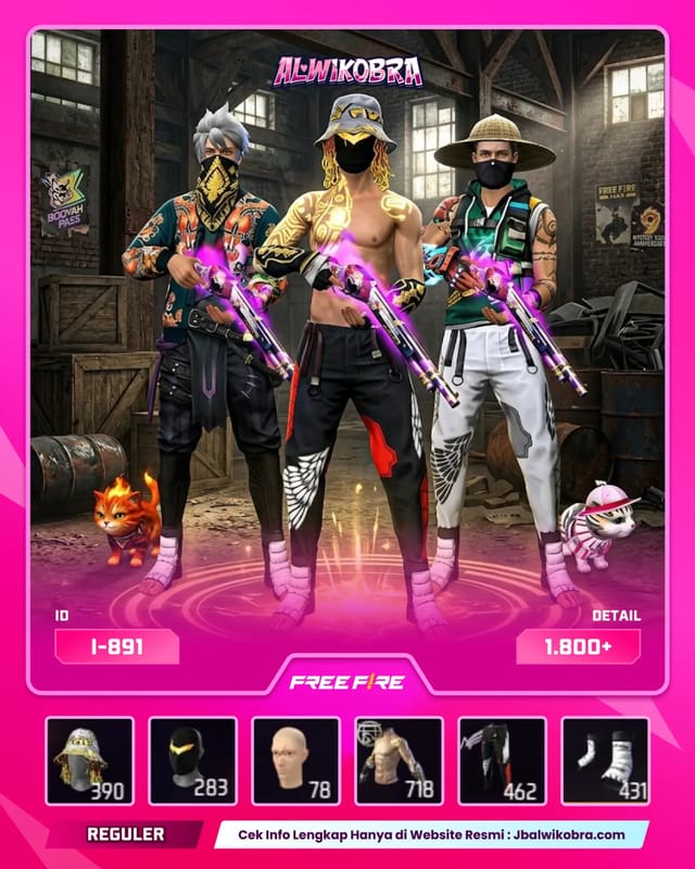 FREE FIRE 891 I