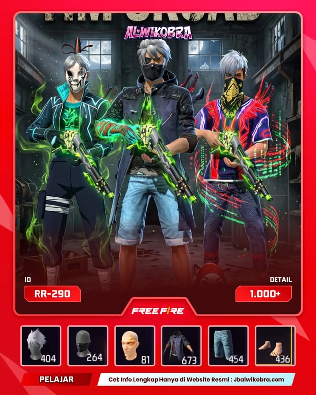FREE FIRE RR290