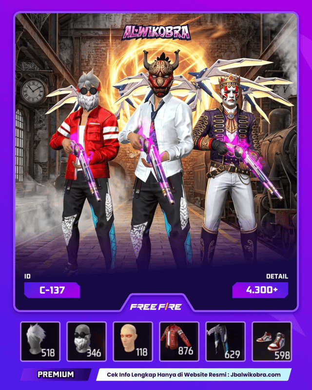 FREE FIRE C137 — Free Fire — Reguler