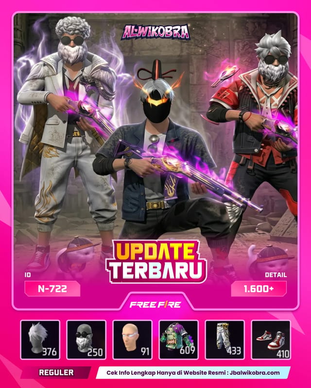 FREE FIRE N722 — Free Fire — Reguler