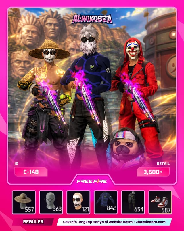 FREE FIRE C148 — Free Fire — Reguler
