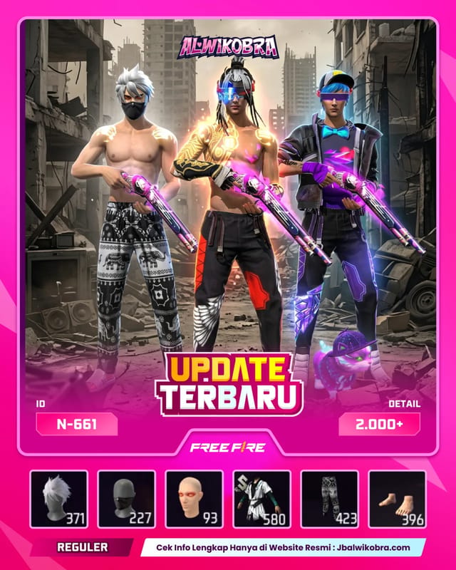 FREE FIRE N661 — Free Fire — Reguler