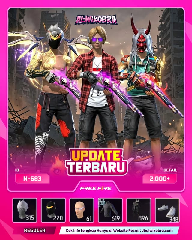 FREE FIRE N683 — Free Fire — Reguler