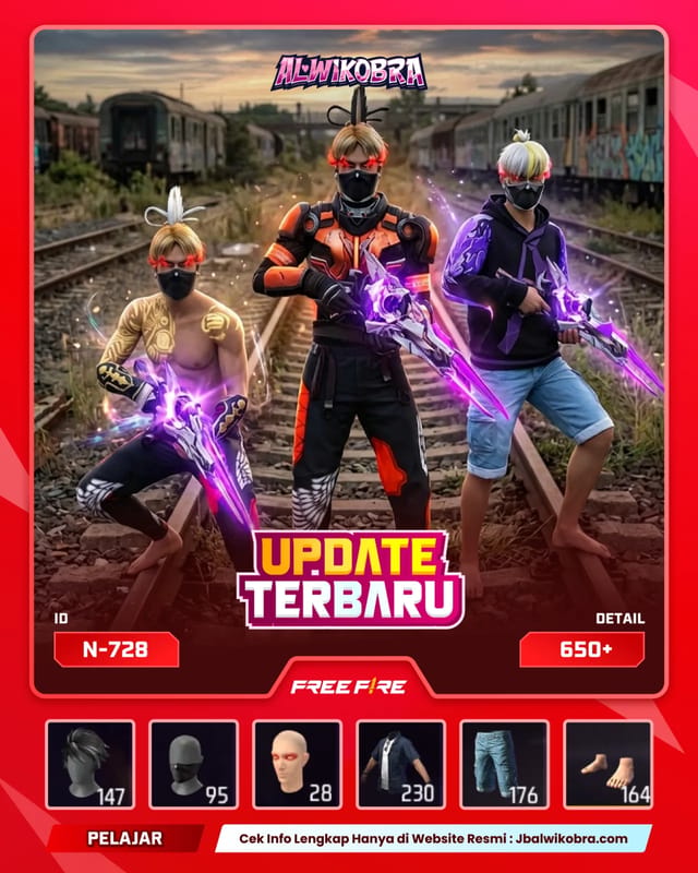 FREE FIRE N728 — Free Fire — Pelajar