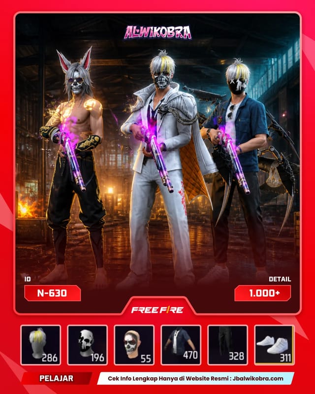 FREE FIRE C150 — Free Fire — Pelajar