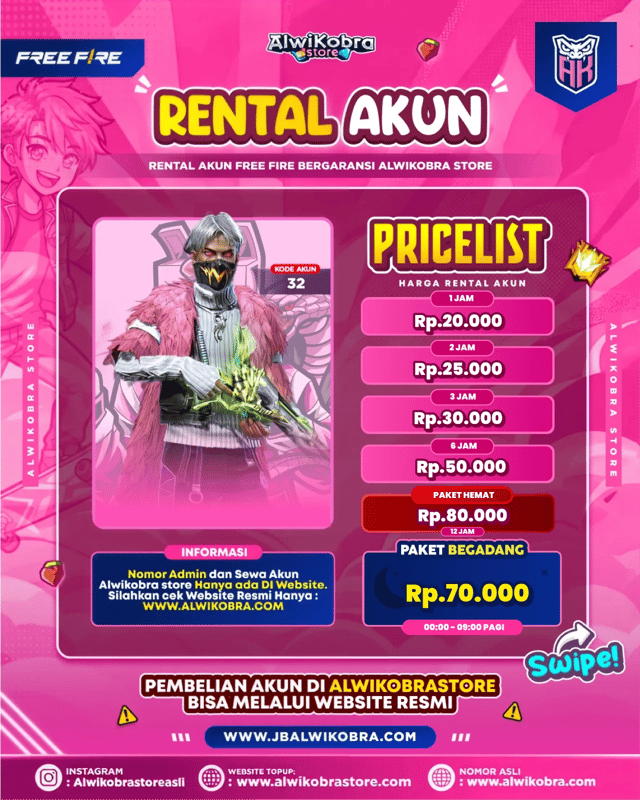 FREE FIRE RENTAL 32